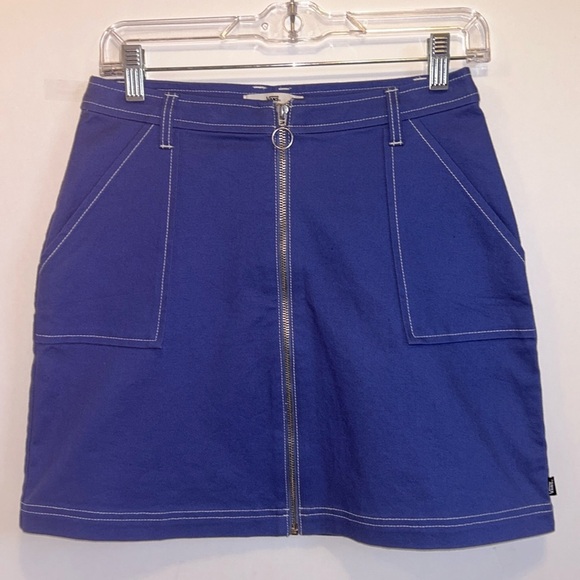 Vans Off the Wall Brighton Blue  Skater Skirt Women’s Small - Picture 1 of 8